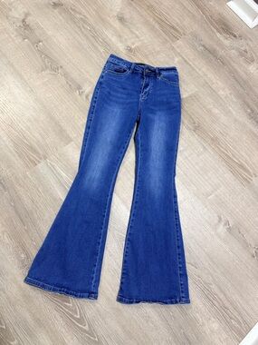 Women’s Dark Blue Flare Jeans